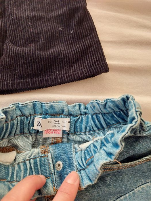 Детски поли с ластик  Зара