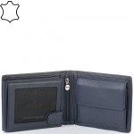 МЪЖКО ПОРТМОНЕ GRANDE от естествена кожа - Тъмно синьо