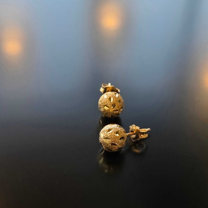 Cercei Aur 14K (Iulius Mall)(B-336) Garantie 2 ani!