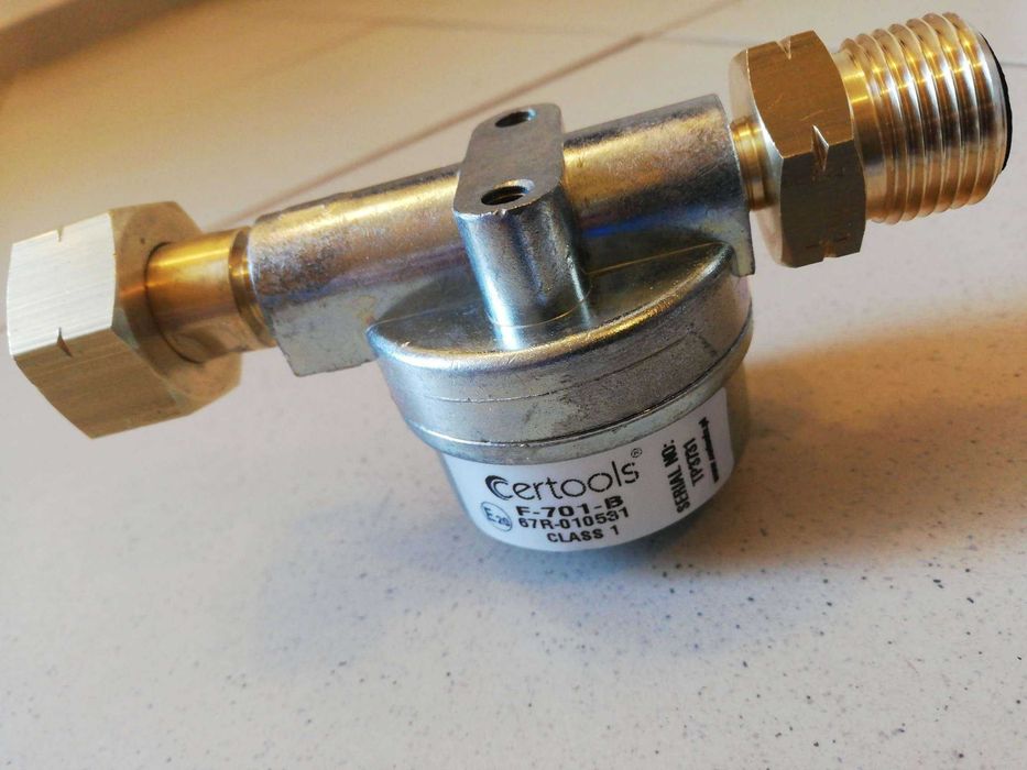 Filtru butelie gaz rulota GPL caravana turism camping