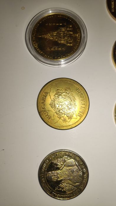 Медали от България, Франция, Австрия, Чехия