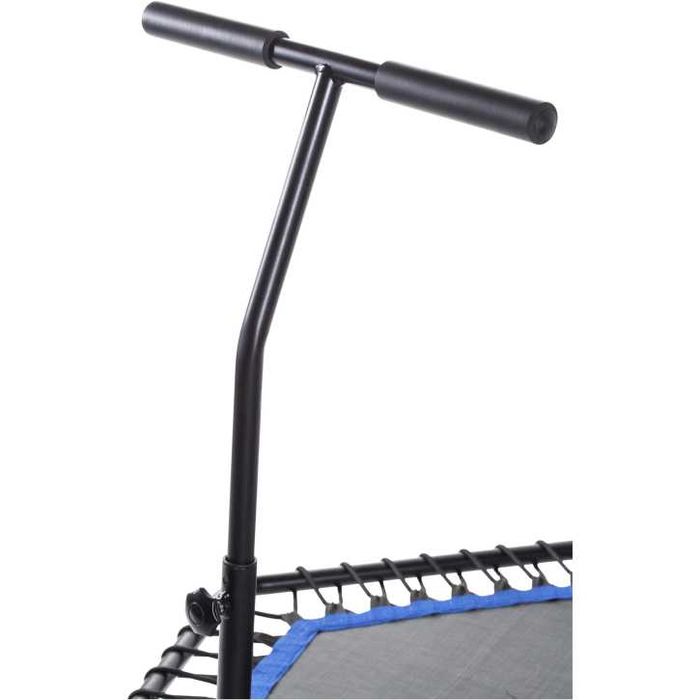 Trambulina fitness negru/albastru