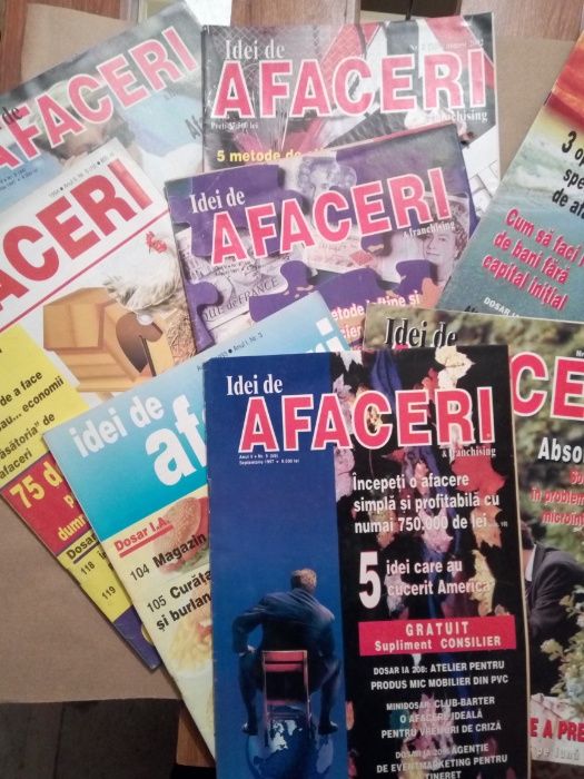 Diverse numere REVISTA Idei de afaceri
