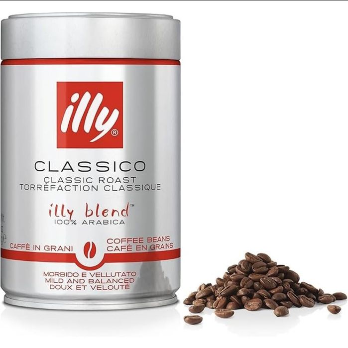 Кафе на зърна illy 250gr метална кутия