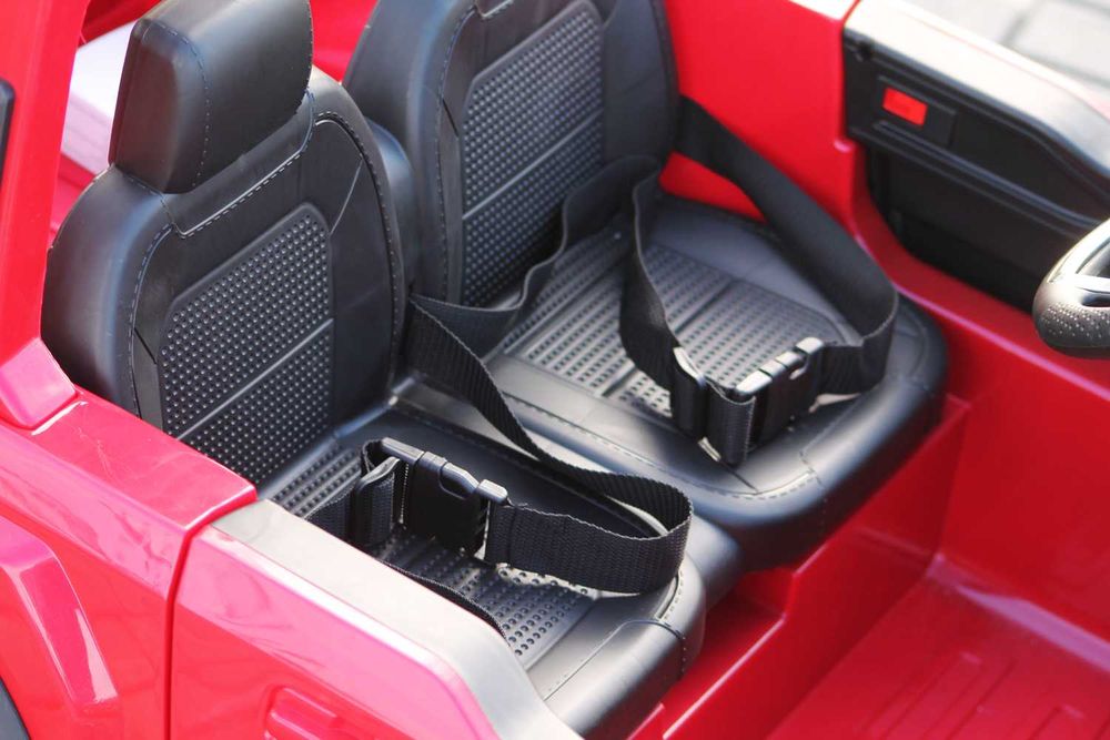 Masinuta electrica pentru 2 copii Ford F450 Super Duty 4x45W 12V #RED