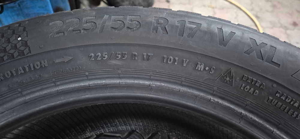 anvelope Continental,Nokian 225/55/17 m&s iarna