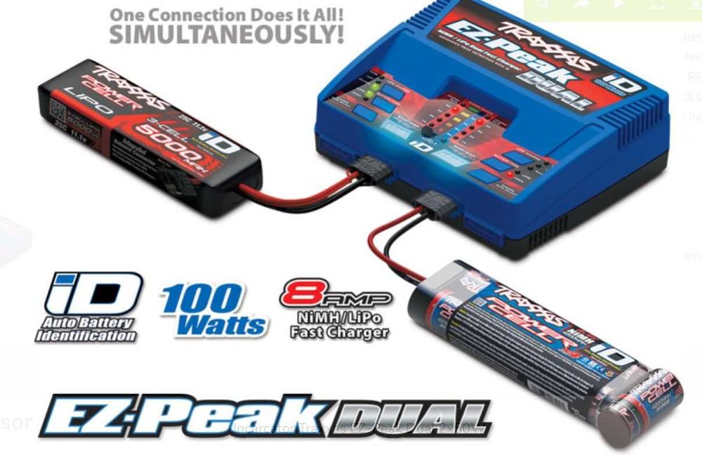 Incarcator Traxxas ID Ez-Peak dual