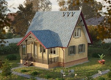 Черепица Серия Dragon Standard, голубика андулин, профнастил. Шинглос