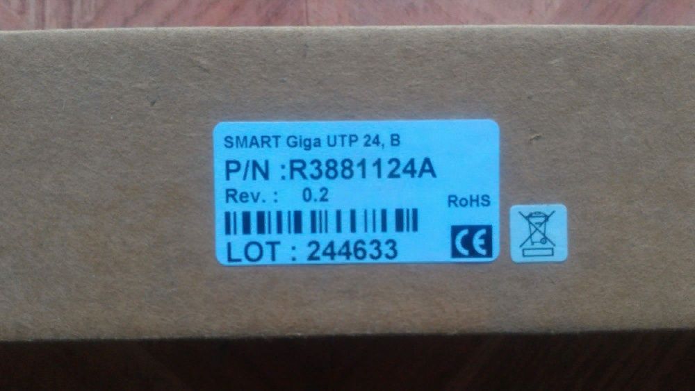 Коммутационная панель SMART Giga UTP Panel, 24