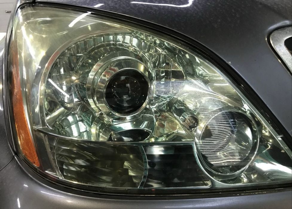Установка Bi led линз. Полировка фар