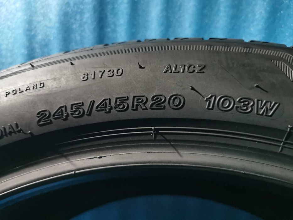 245/45 R20 - 275/40 R20 bridgestone runflat 4 bucati