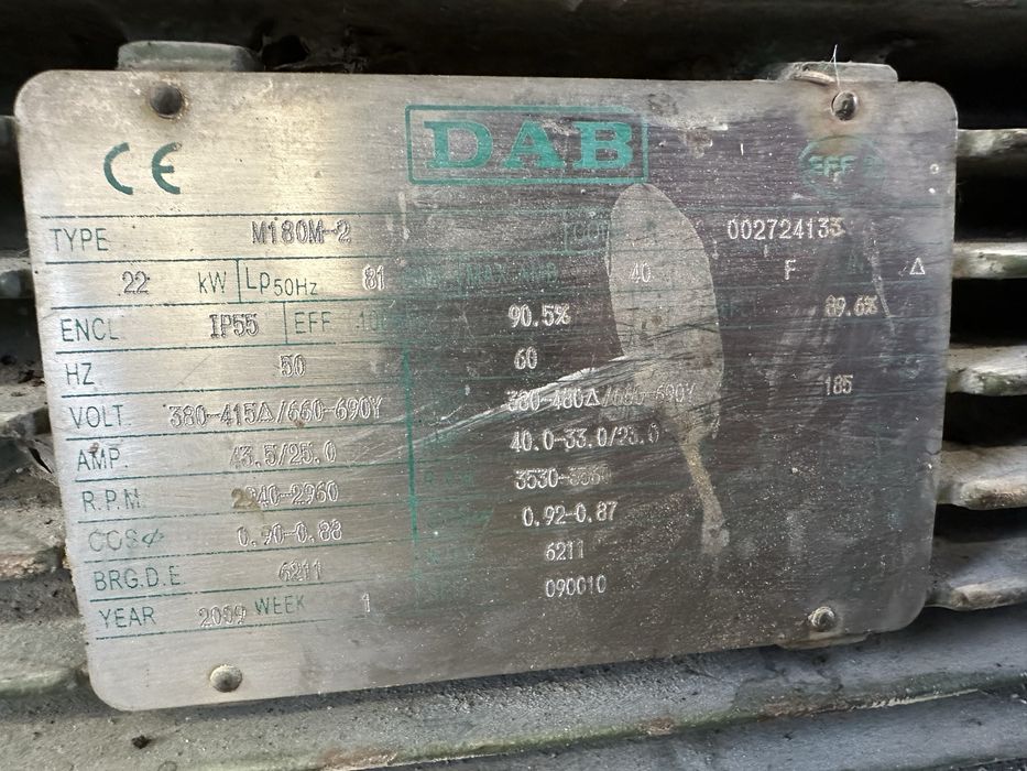 Vand pompa DAb pentru balastiere sau irigatii.