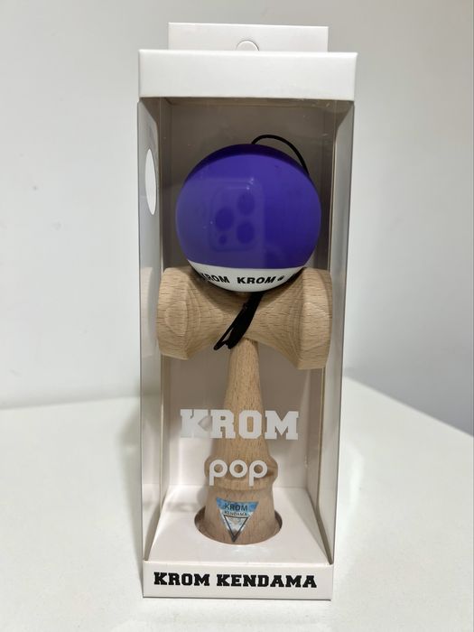 Kendama Krom Pop - Rubber Grip / Bilă Mată (NOUĂ)