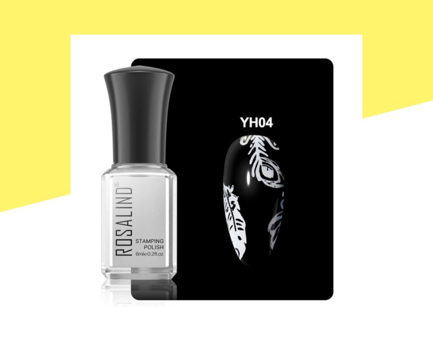 UV/LED Цветен лак/олио за печати ROSALIND