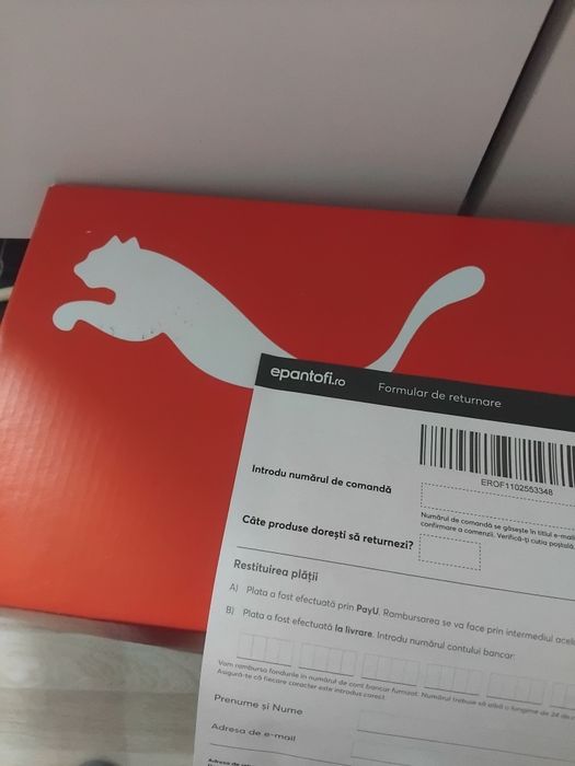 Sneakers PUMA originali nr. Schimb cu cărucior copii 38