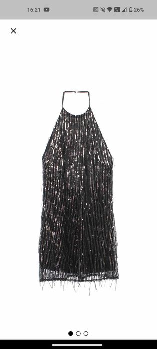 Pull&Bear парти рокля с пaйети