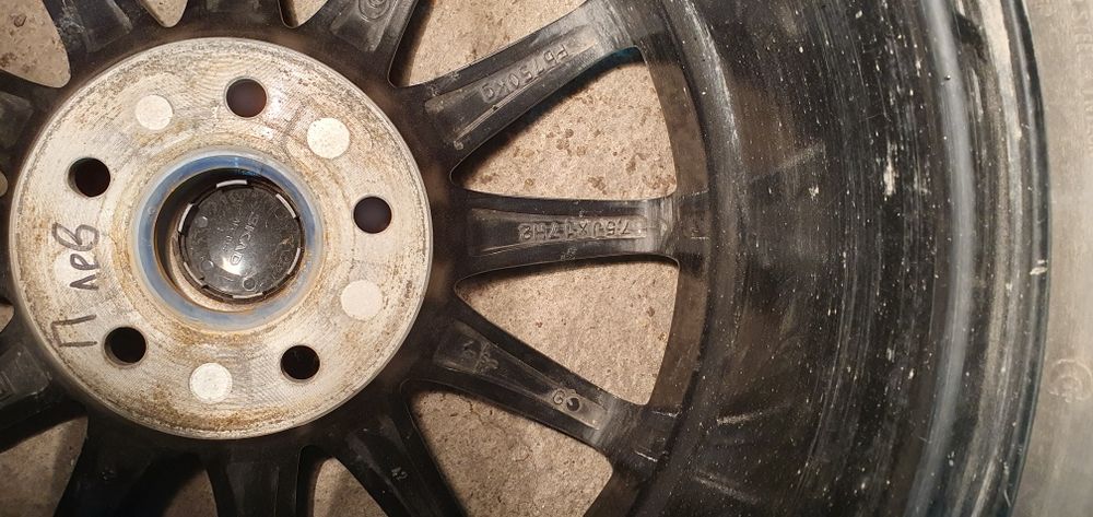 Комплек резины на дисках