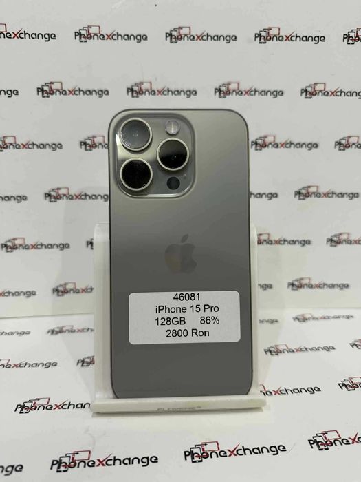 iPhone 15 Pro Natural Neverlocked 128GB