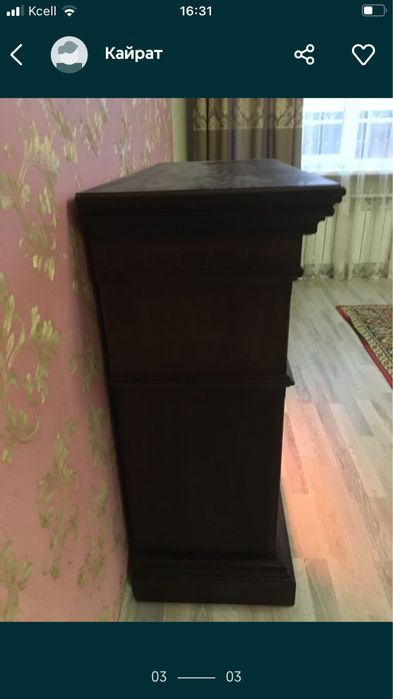 Камин дубовый 3D