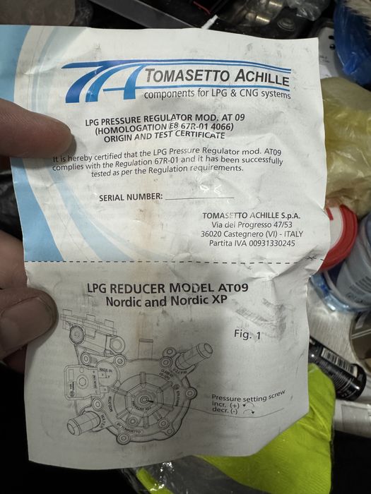 Редуктор томазетто