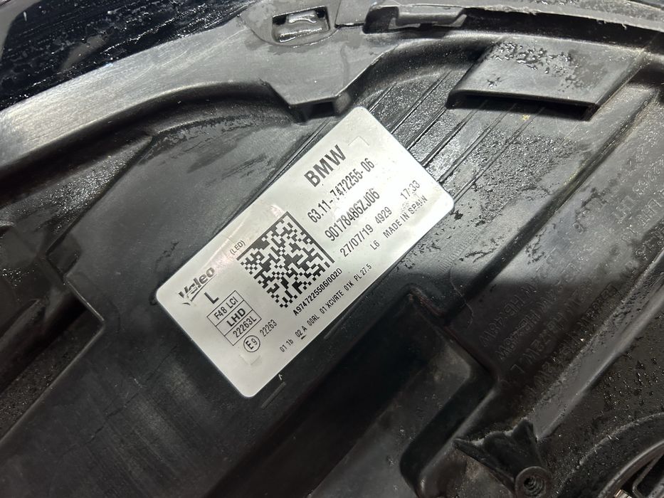 Far faruri bmw X1 F48 LCI full led adaptiv 2019-2021 stanga