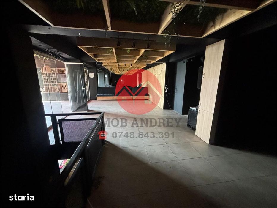 Spatiu Comercial cu Terasa si Vad Exceptional