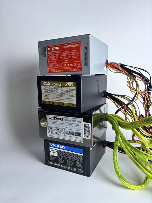 Блоки питания 400-450W количество