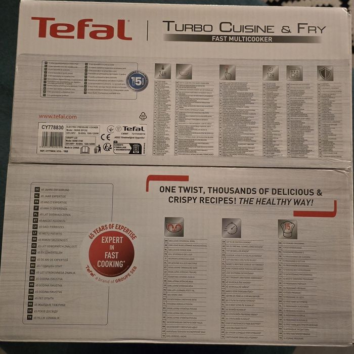 Multicooker  Tefal Turbo Cuisine & Fry CY778830, 1200W