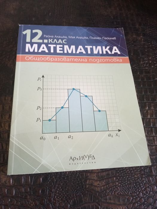 Учебници по литература и математика за 12 клас - 8 лв.