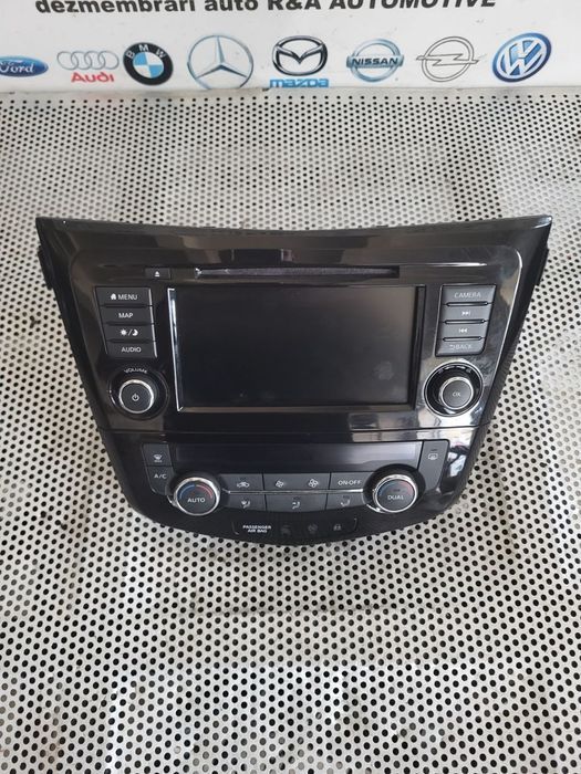 Navigatie Originala Nissan Qashqai J11 An 2014-2015-2016-2017-2018-2019-2020 Volan Stanga Masina Cu 11.000 Km Cod 259157FW5A