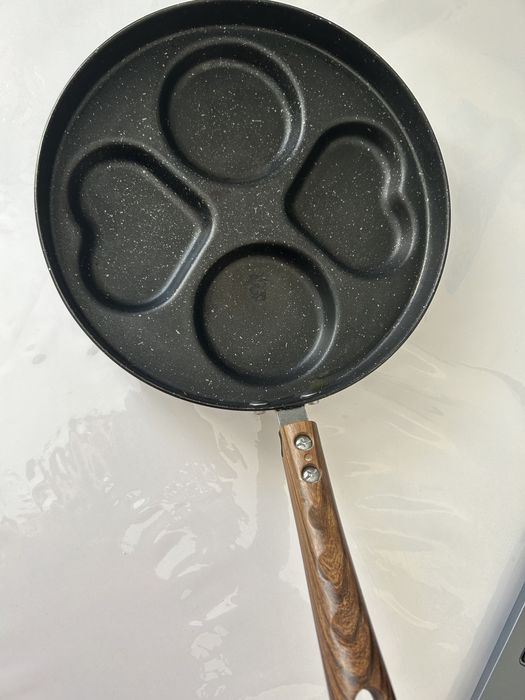 Сковорода формочки сердечки антипригарная