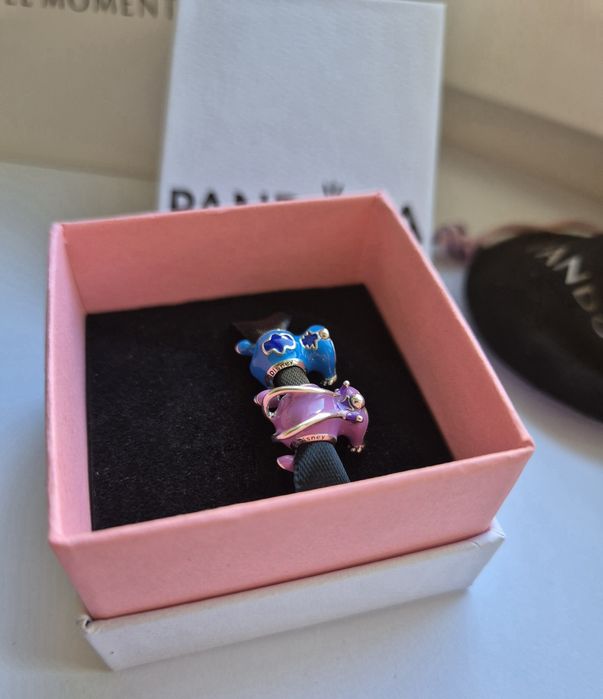 Charmuri Disney Stitch si Angels, iubita lui din Argint S925 ALE