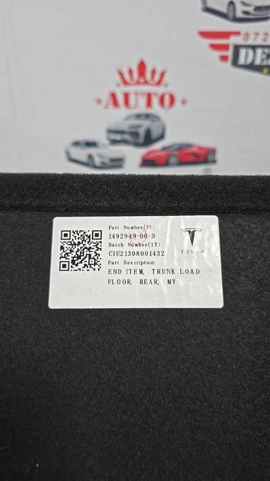 Mocheta portbagaj NOUA 1492949-00-B Tesla Model Y (5YJY)