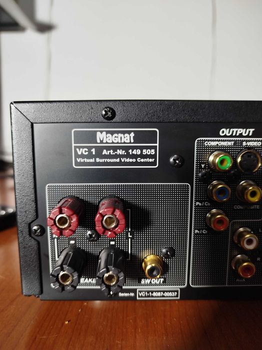 Virtual Surround Video Center MAGNAT model: VC1. impecabil. Germany!