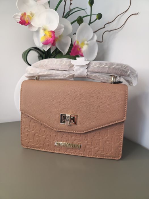 Оригинална дамска чанта Steve Madden - Пудра розова