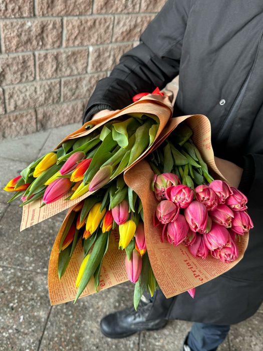 Тюльпаны на 8 марта