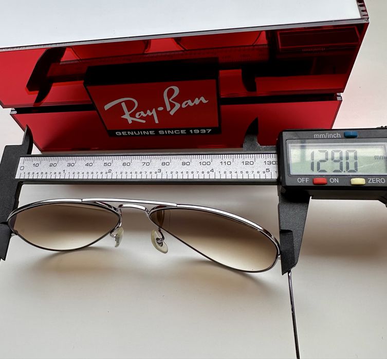 Ray Ban Aviator RB3025 58мм – като нови 9.9/10 Made in Italy