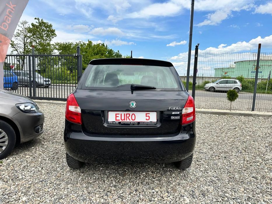 Skoda Fabia 1.2 Mpi Benzina 2013 Euro 5 RATE/GARANȚIE