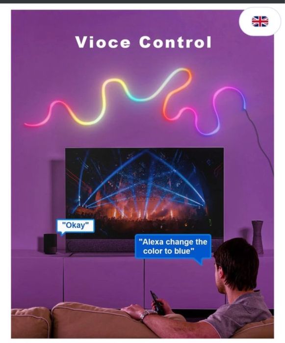 Неонови ленти и маркуч