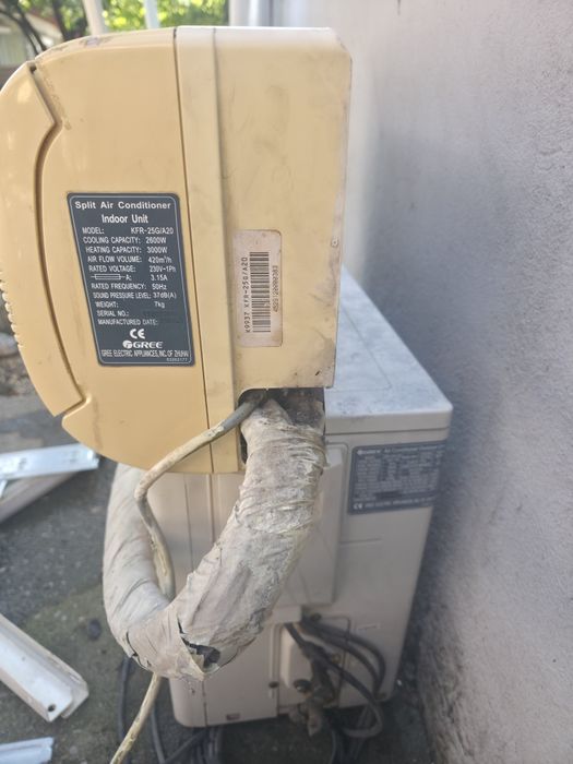 Aer condiționat GREE 9000 BTU – complet, funcțional, cu telecomandă