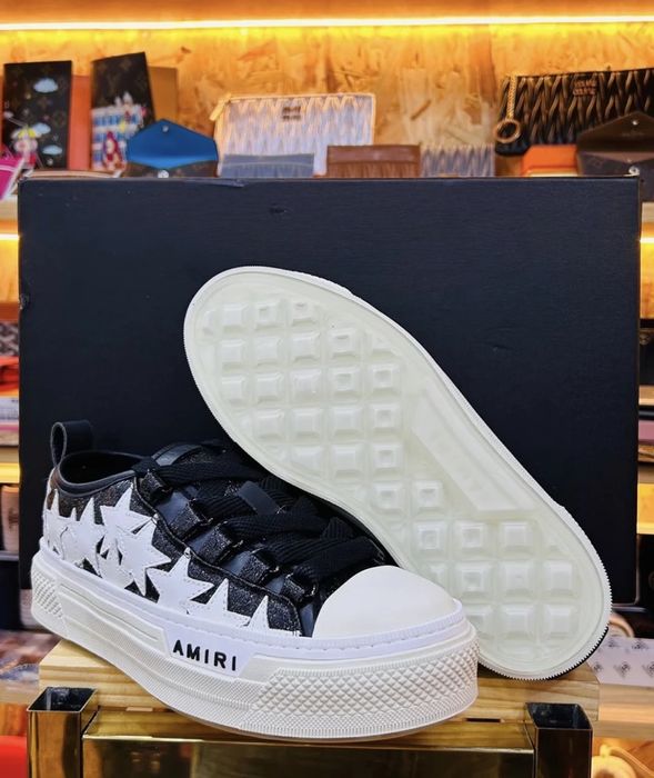 Amiri Stars Court Low "Black/White"