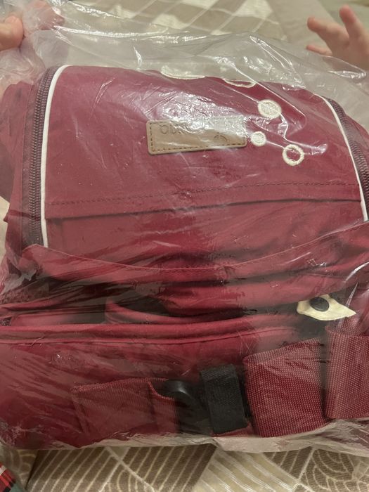 Эргорюкзак хипсит iMama 2 в 1 со спинкой