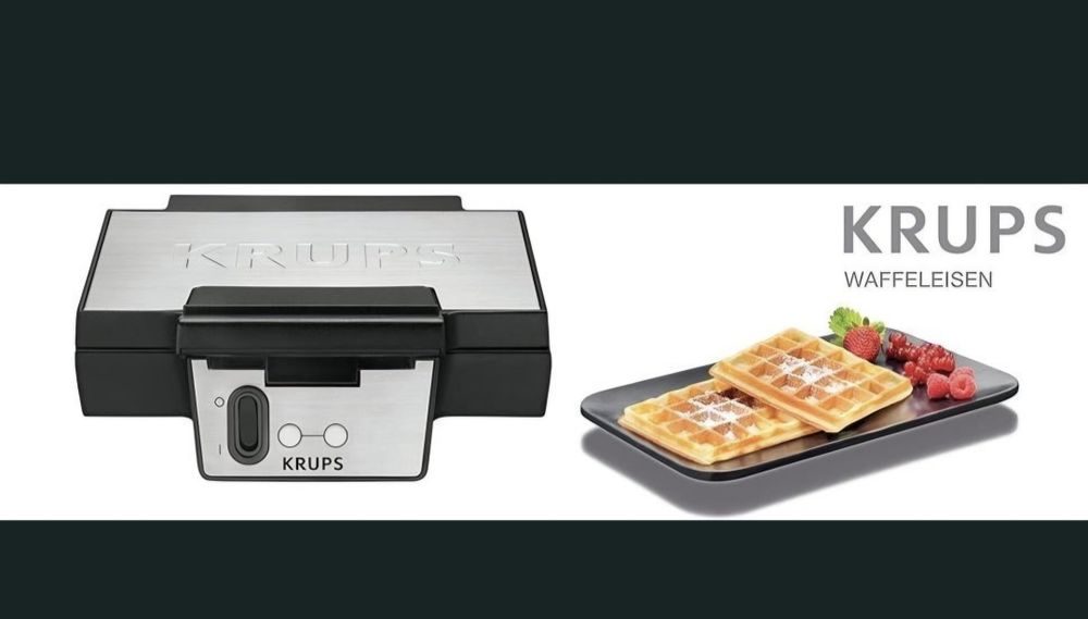 Гофретник Krups FDK 251, 850W за белгийски гофрети