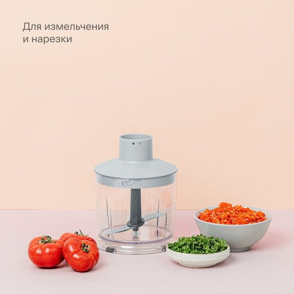 Блендер погружной Tuvio THB01PBS, серый