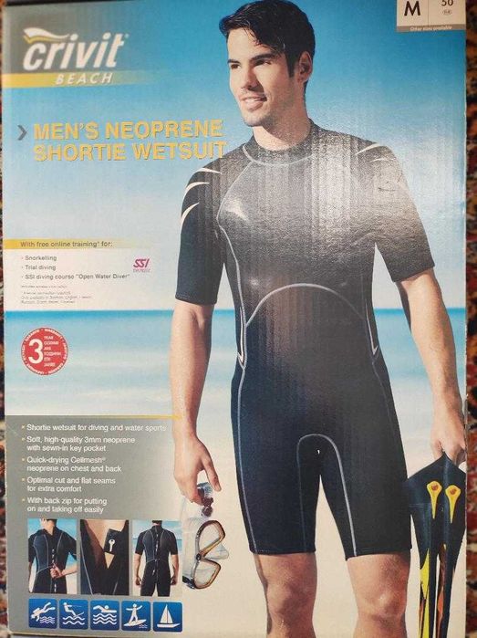 Мъжки неопренов костюм размер М