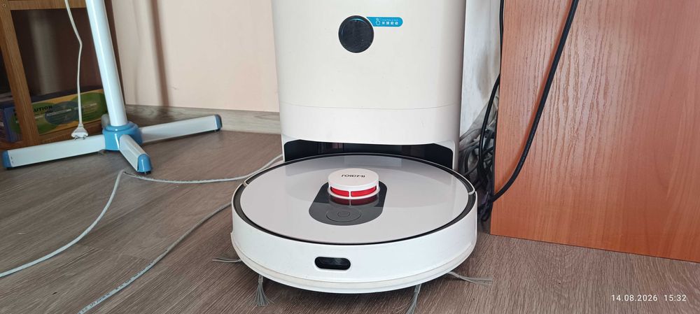 ROIDMI робот прахосмукачка + моп с автоматично изпразване и лазерна навигация