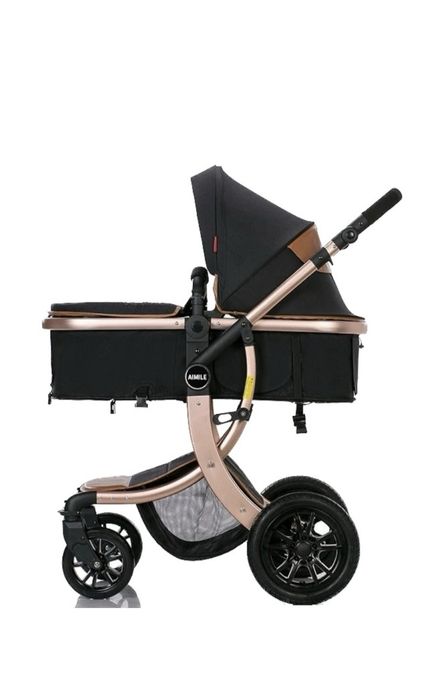 Carucior  de copii 2 in 1 negru