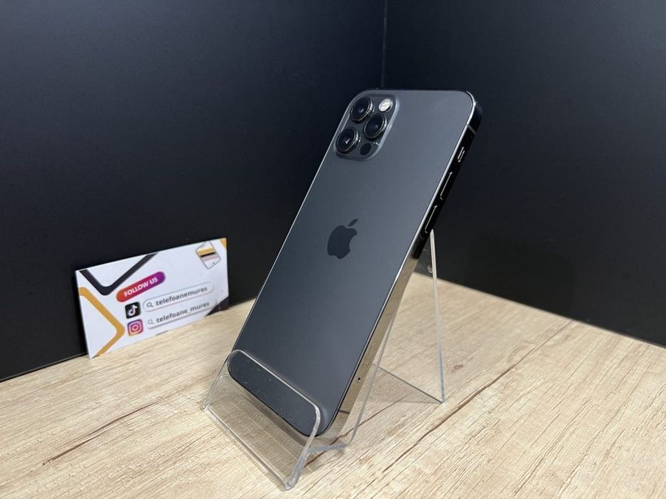 iPhone 12 Pro 128Gb Graphite Second-Hand Bun 3 ani garanție, Telefoane