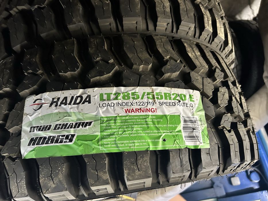 285/55R20 4 шт. Резина.