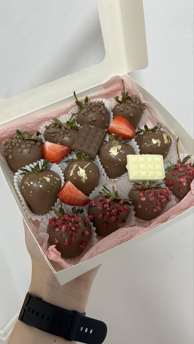 Клубника в шоколаде